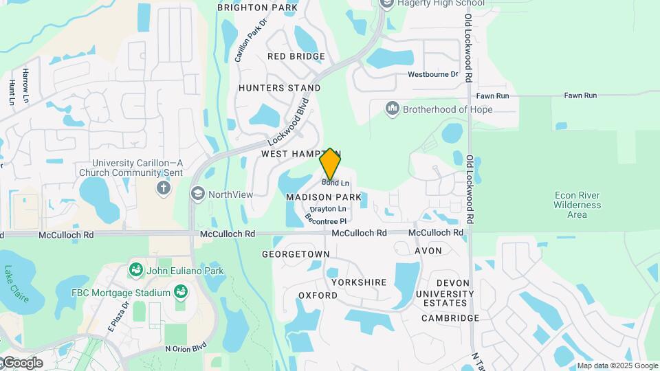 4543 Bond Ln Map and Location Details