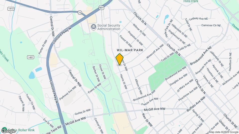 650 Harris St NW Mapa y Detalles de la Ubicación