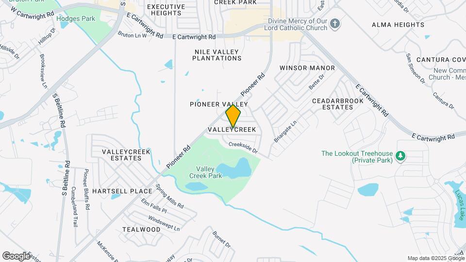 815 Valleycreek Rd Map and Location Details