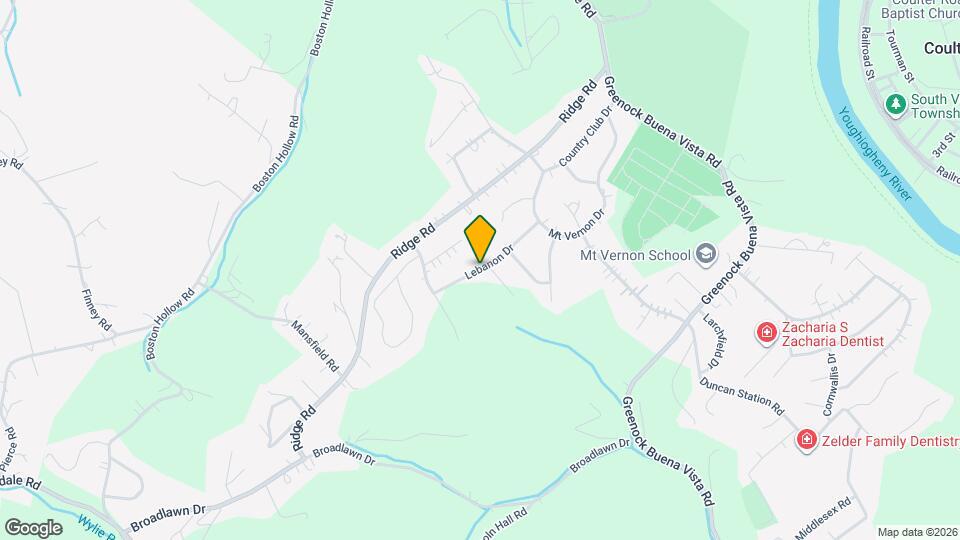 2215 Lebanon Dr Mapa y Detalles de la Ubicación