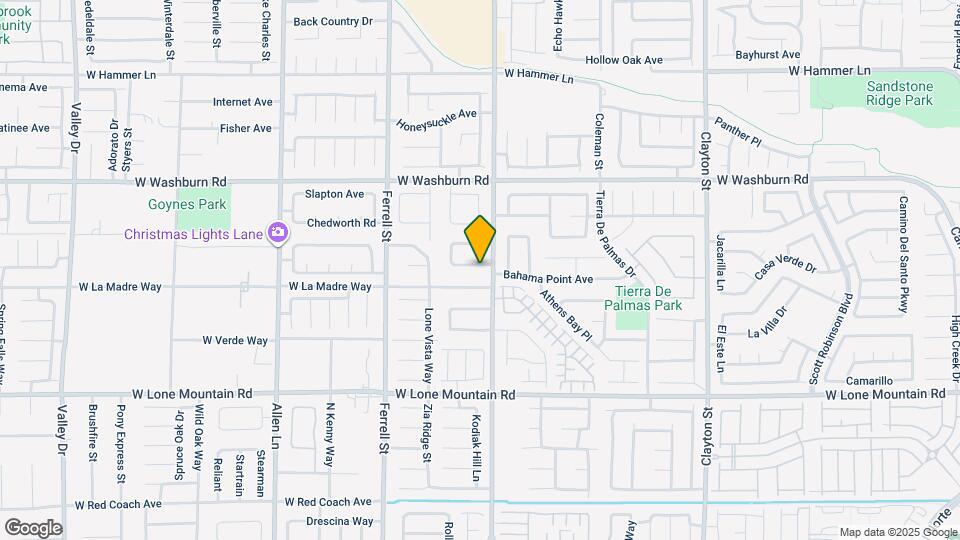 2907 Crackling Leaves Ave Map and Location Details