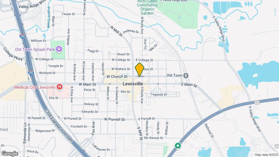 145 N Kealy Ave Map and Location Details