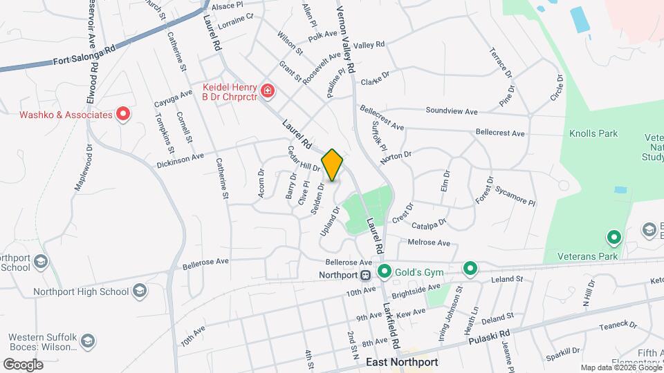 14 Upland Dr Map and Location Details