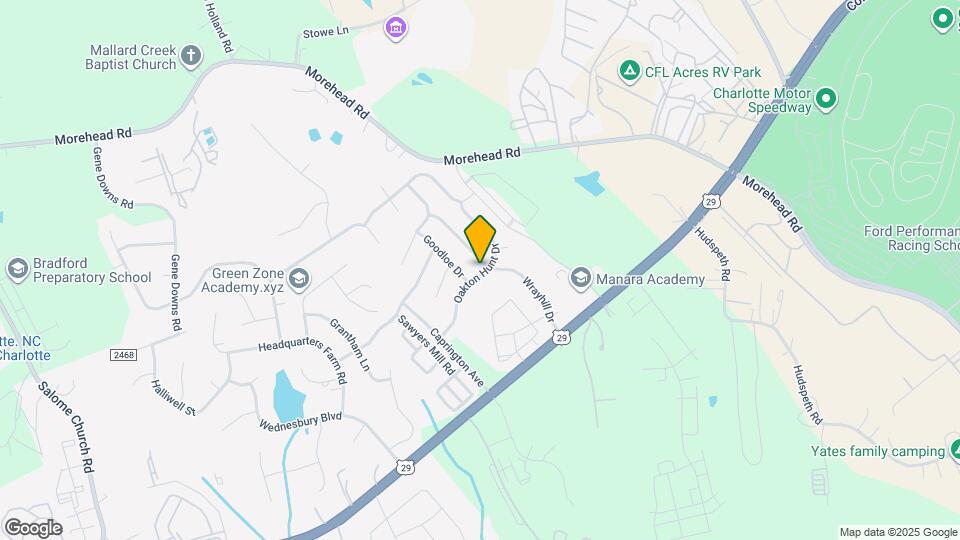 435 Wrayhill Dr Mapa y Detalles de la Ubicación