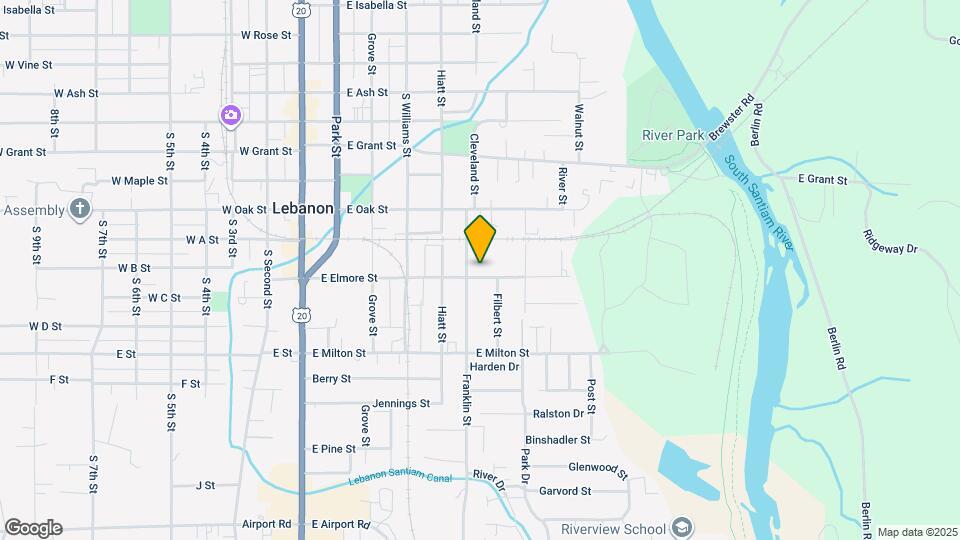 515 E Elmore St Map and Location Details