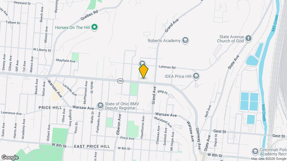 3034 Glenway Ave Map and Location Details