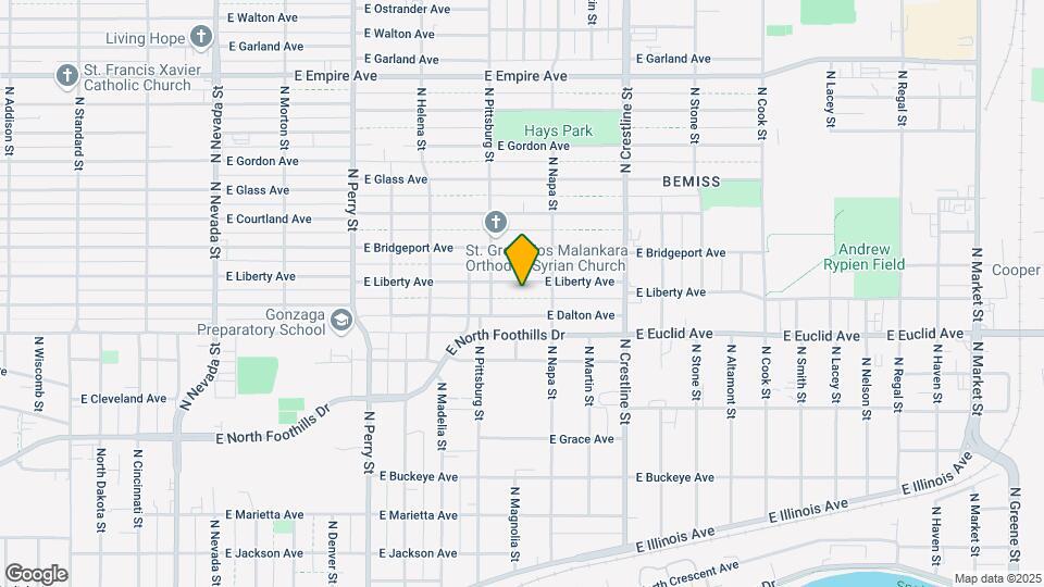 1804 E Liberty Ave Mapa y Detalles de la Ubicación