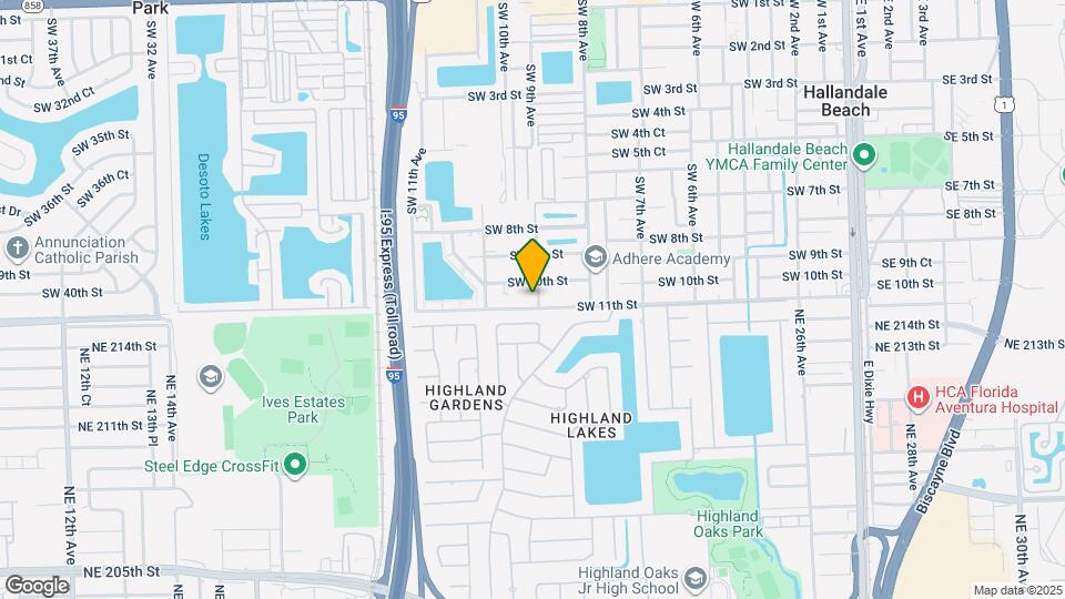 900 SW 11th St Map and Location Details