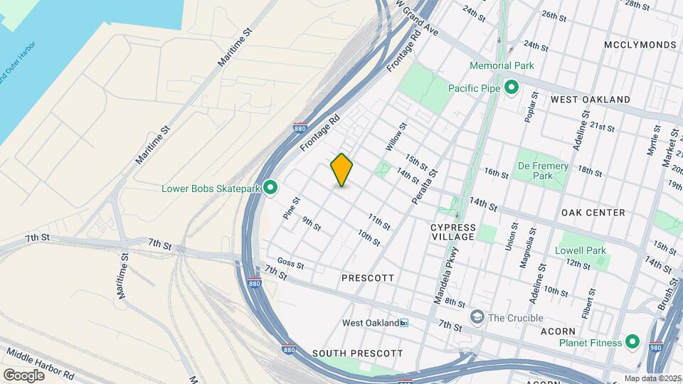 1736 11th St Map and Location Details