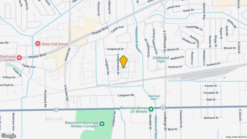 5830 Meadow Way Map and Location Details