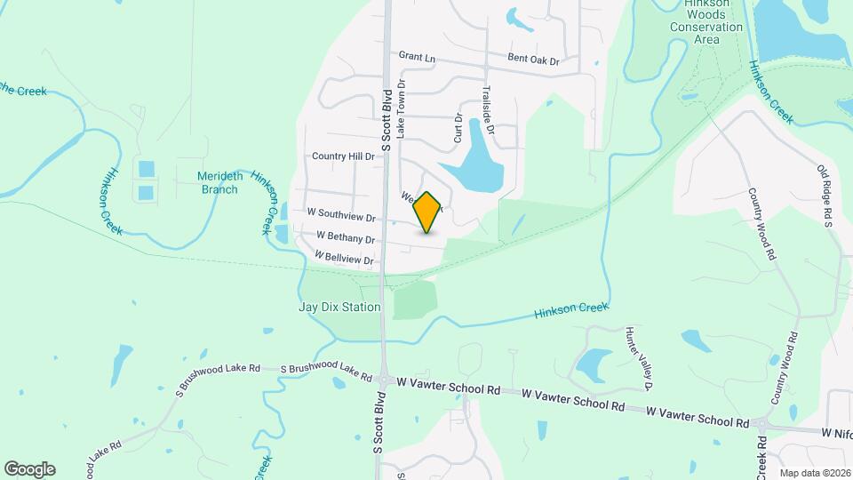 4165 W Bethany Dr Map and Location Details