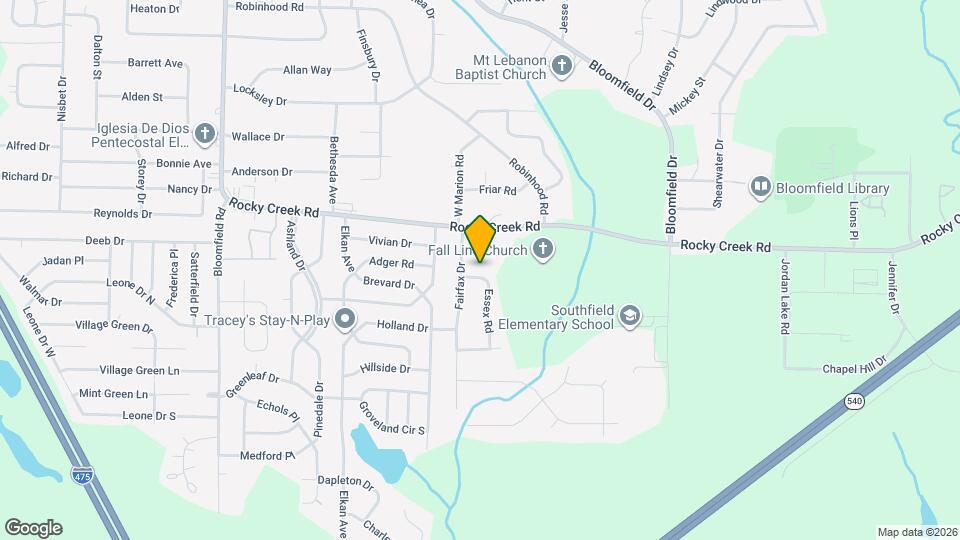 4300 Essex Rd Map and Location Details