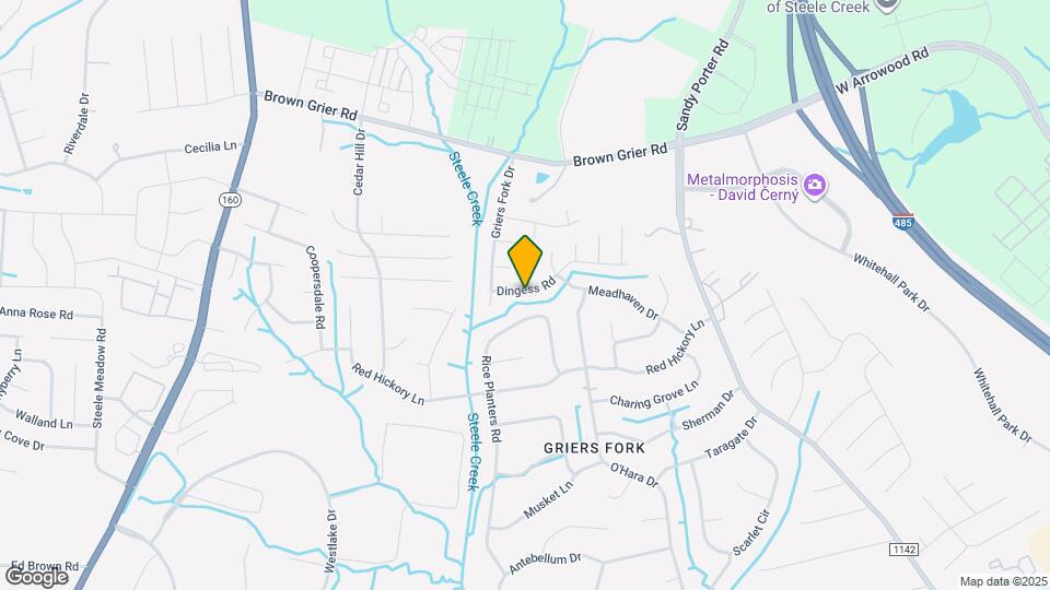 13954 Dingess Rd Mapa y Detalles de la Ubicación