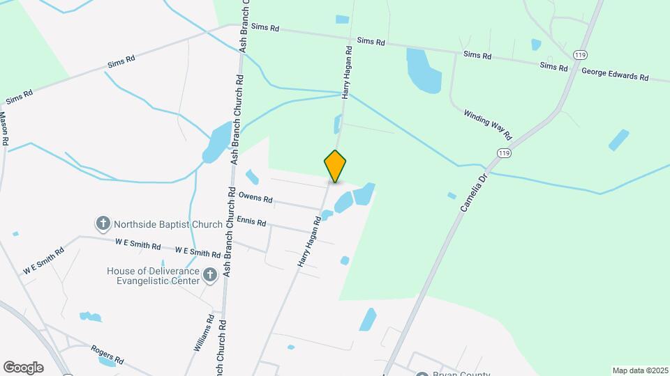 1050 Harry Hagan Rd Map and Location Details
