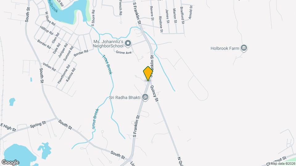 610 S Franklin St, Unit C101 Map and Location Details