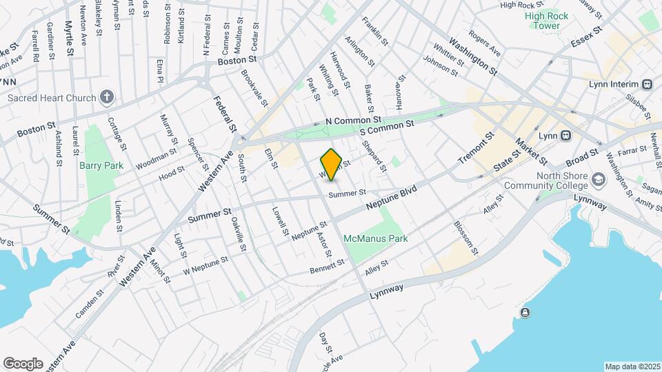 347 Summer St Map and Location Details