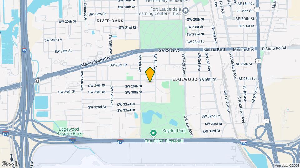 817 SW 29th St Mapa y Detalles de la Ubicación