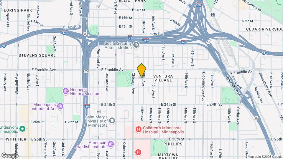 2100 Elliot Ave Mapa y Detalles de la Ubicación