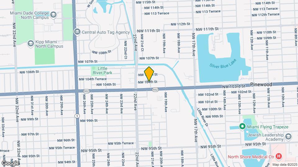 2110 NW 104th St Map and Location Details