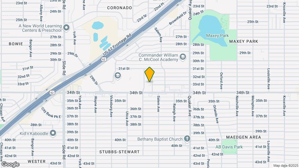 3208 Salisbury Ave Mapa y Detalles de la Ubicación