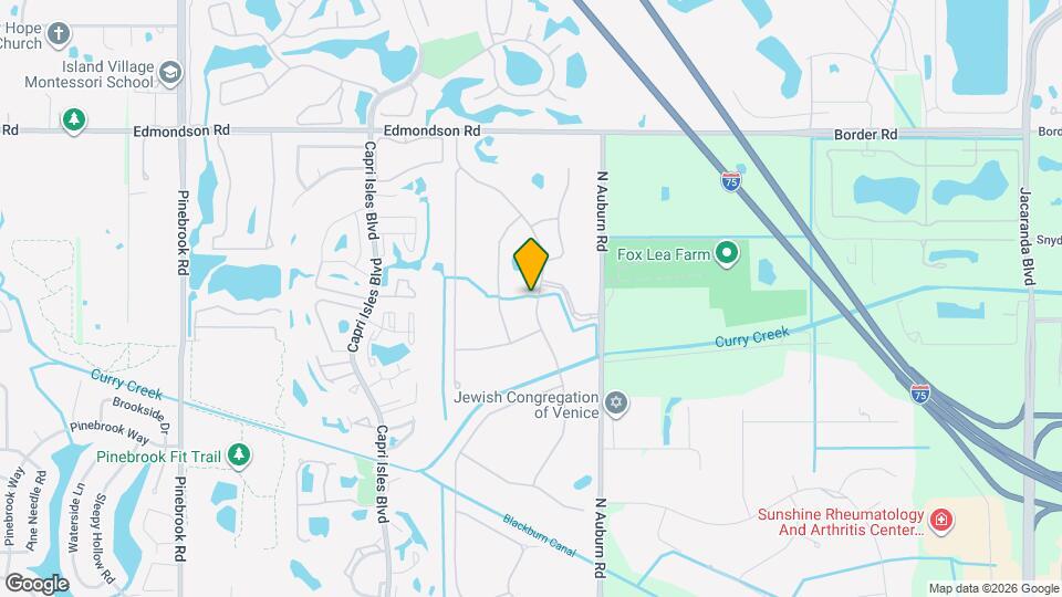 629 Sawgrass Bridge Rd Map and Location Details