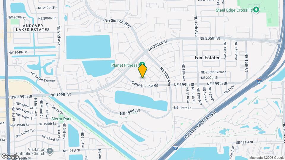 771 NE 199th St Map and Location Details