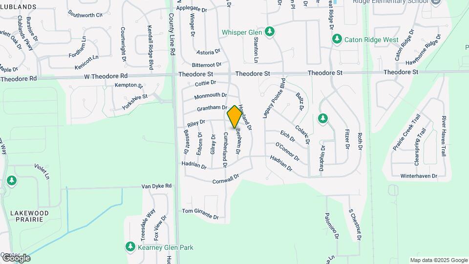 1401 Benham Dr Map and Location Details