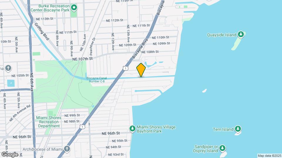 1361 NE 104th St Mapa y Detalles de la Ubicación