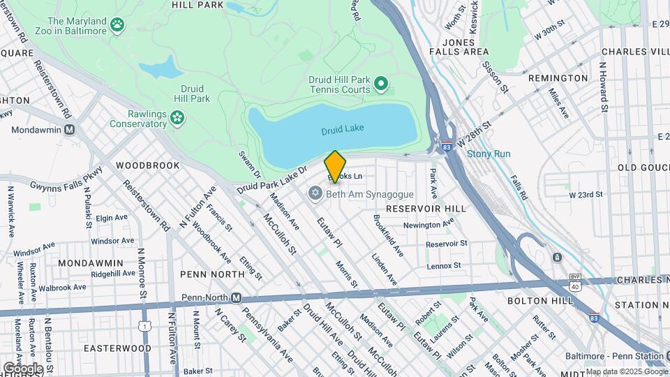 2500 Linden Ave, Unit #2 Map and Location Details