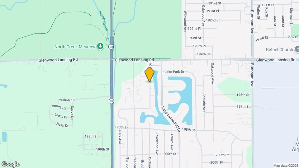 19533 Lake Shore Dr, Unit Lakeview Beauty Map and Location Details
