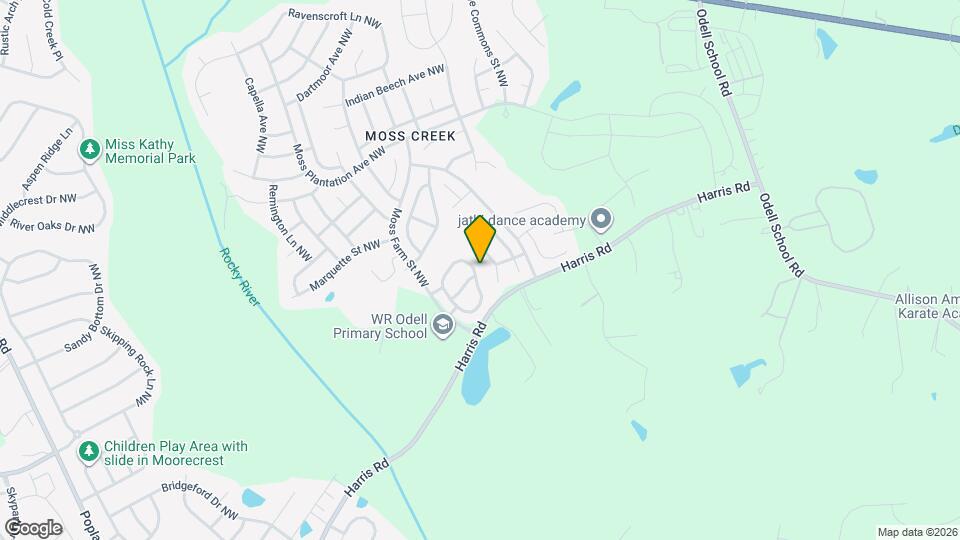 9712 Walkers Glen Dr NW Map and Location Details