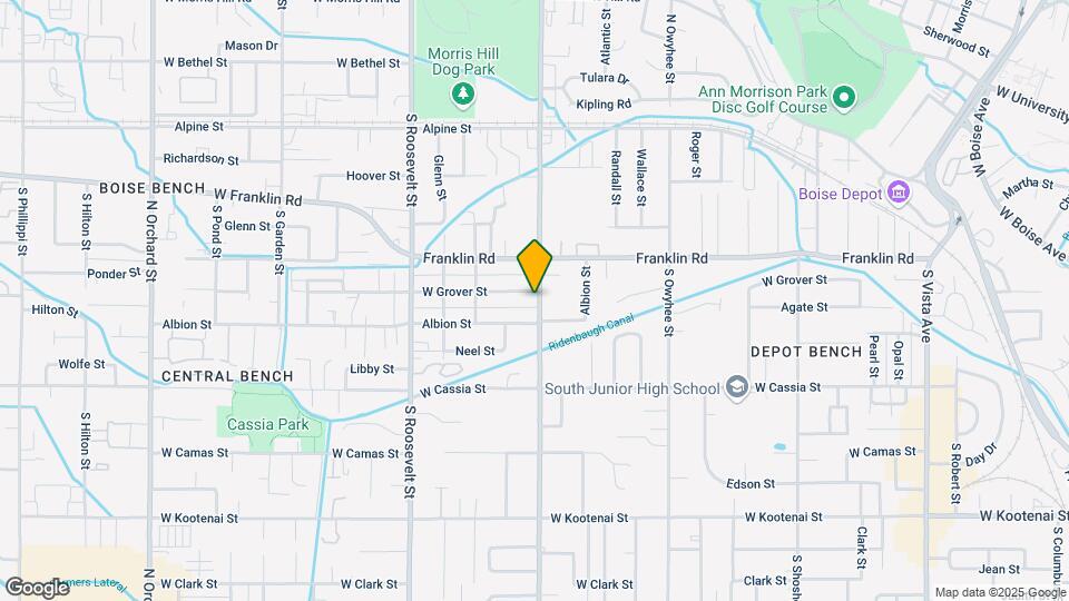 3801 W Grover St, Unit B Map and Location Details