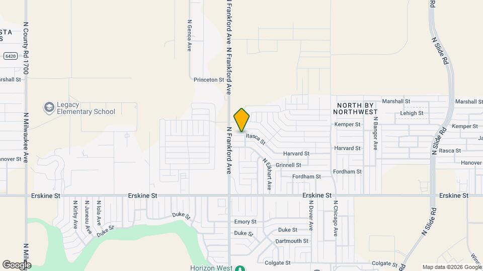 5843 Itasca St Map and Location Details