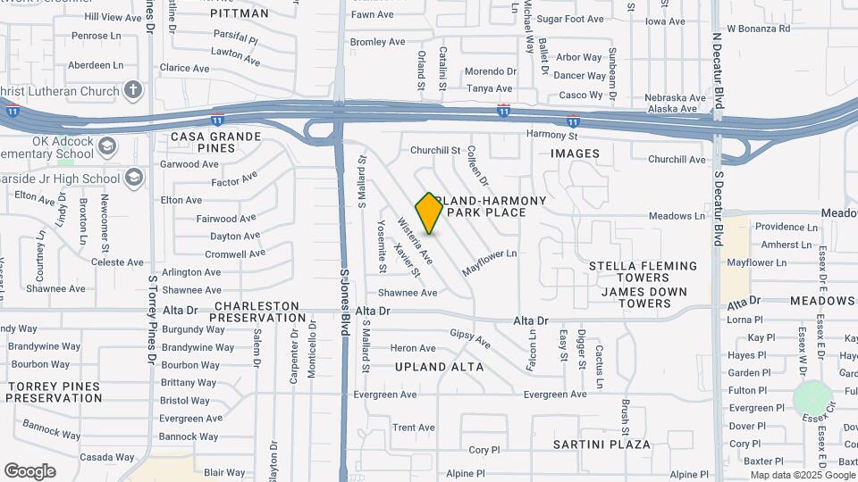 349 Upland Blvd Map and Location Details