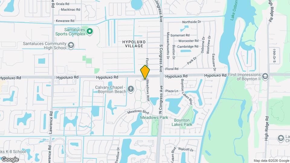 712 Meadows Cir Map and Location Details