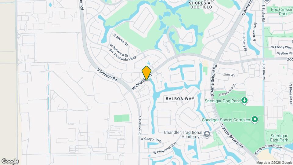 4015 S Pecan Dr Map and Location Details