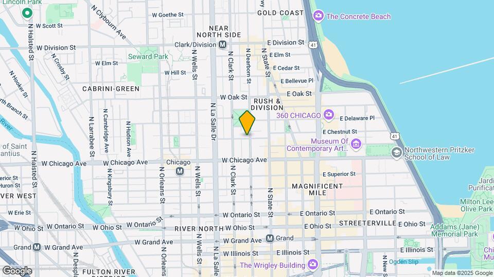 5 W Chestnut St Map and Location Details