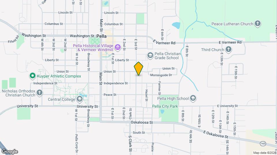 502 E 3rd St Map and Location Details