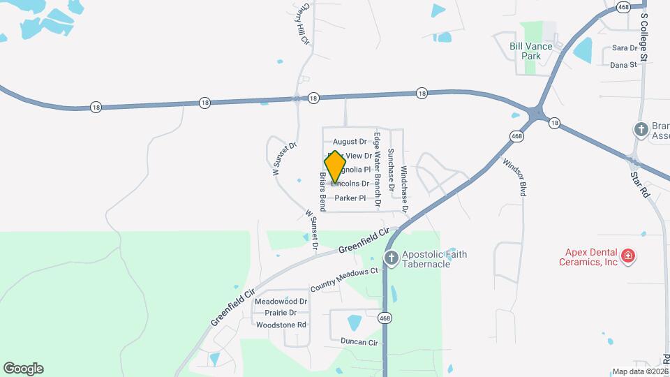 556 Lincolns Dr Map and Location Details