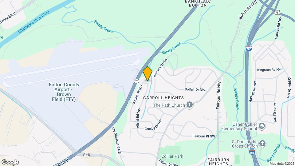 2158 Amber Rd NW Map and Location Details