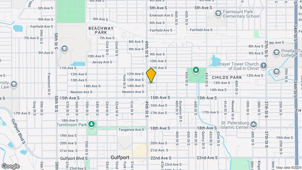 4834 13th Ave S Mapa y Detalles de la Ubicación
