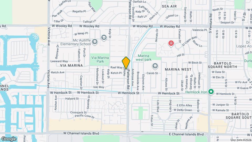 1630 Helm Dr Map and Location Details