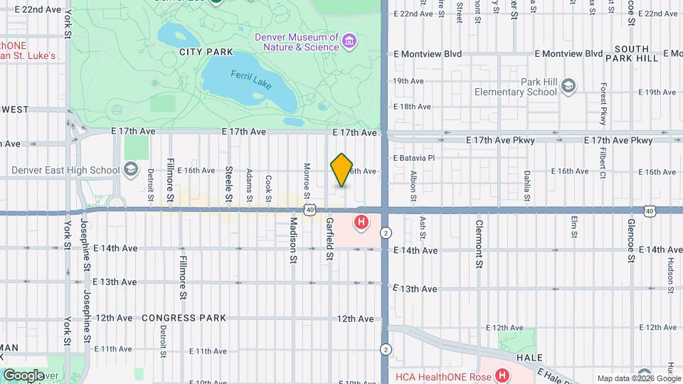 1545 Jackson St Map and Location Details