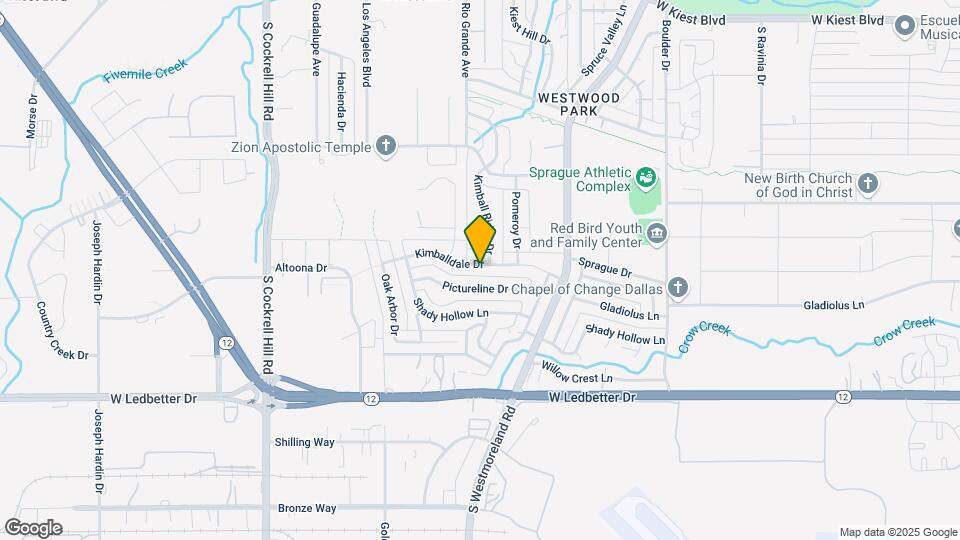 3814 Kimballdale Dr Map and Location Details