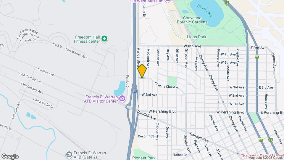 1417 W 4th Ave Map and Location Details