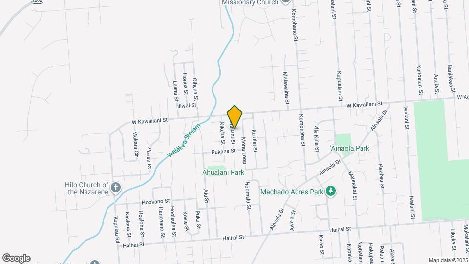 1403 Mailani St Mapa y Detalles de la Ubicación