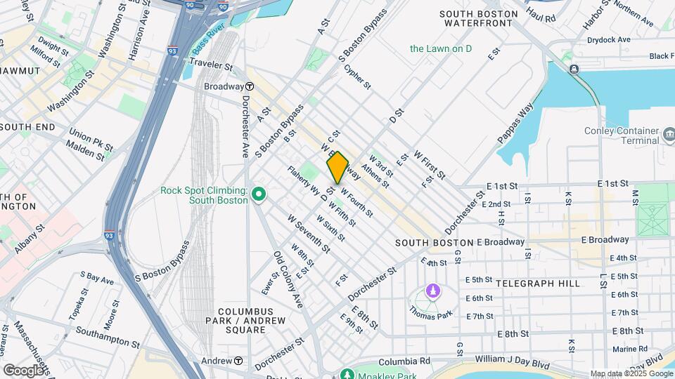 317 W 4th St Map and Location Details