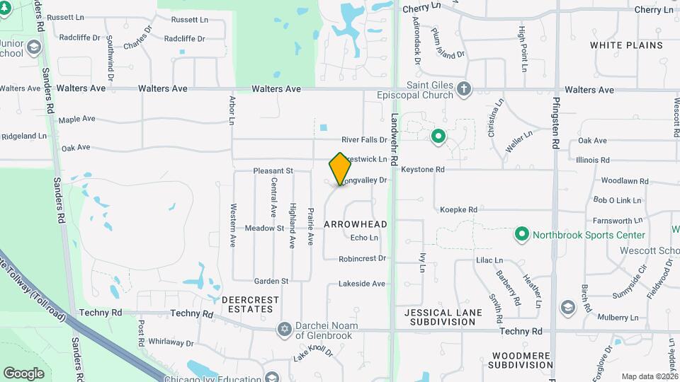 1663 Longvalley Dr Map and Location Details