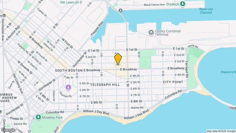 3 K St Pl, Unit 3 Map and Location Details