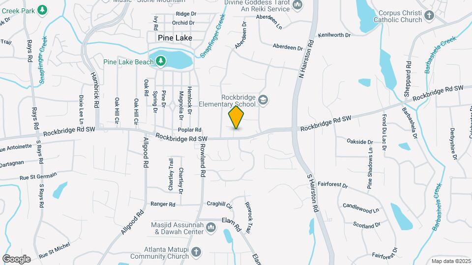 419 Thomas Jefferson Dr Map and Location Details